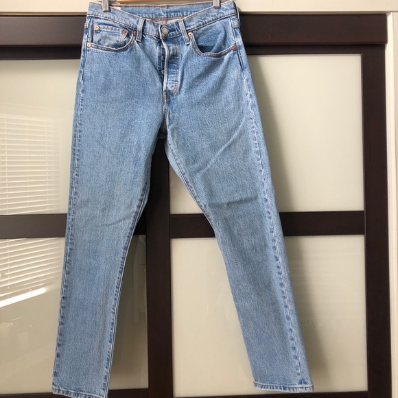 Levi's 501 Skinny jeans sz 27 - Picture 3 of 8